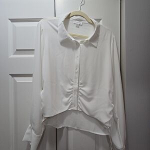 Calvin Klein white blouse